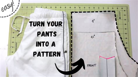 How To Make Pattern For Pants