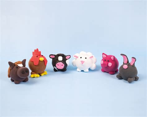 How To Make Polymer Clay Farm Animals