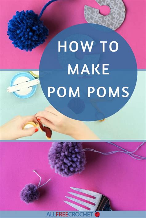 How To Make Pom Pom For Crochet Hat