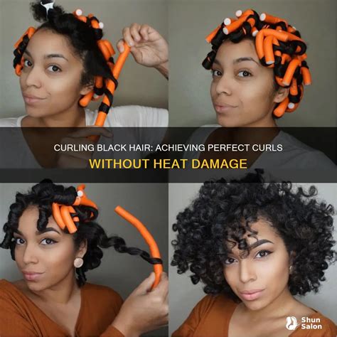 How To Make Relaxed Hair Curly Without Heat