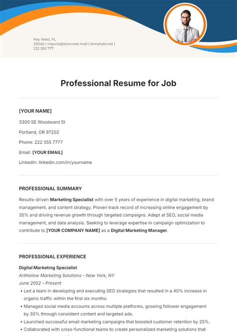How To Make Resume Format For Job