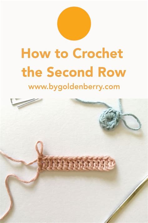 How To Make Second Row Crochet