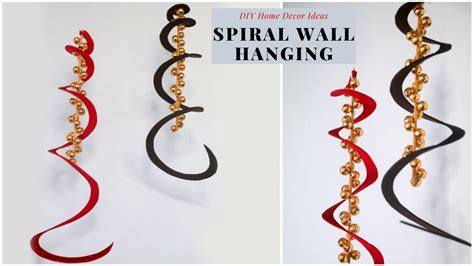 How To Make Swirl Hanging Decorations