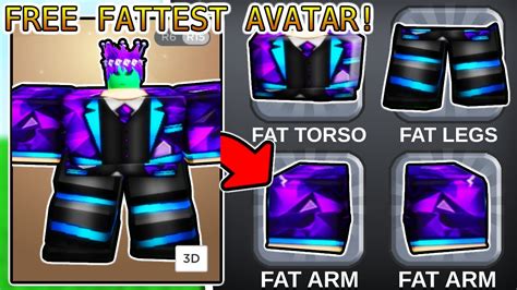 How To Make The FATTEST Roblox Avatar For FREE! (Avatar Trick 