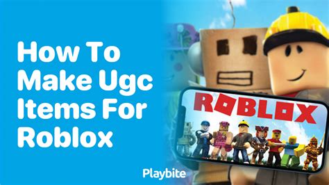 How To Make Ugc Items in Roblox | Mobile Tutorial - YouTube