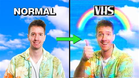 How To Make Vhs Video