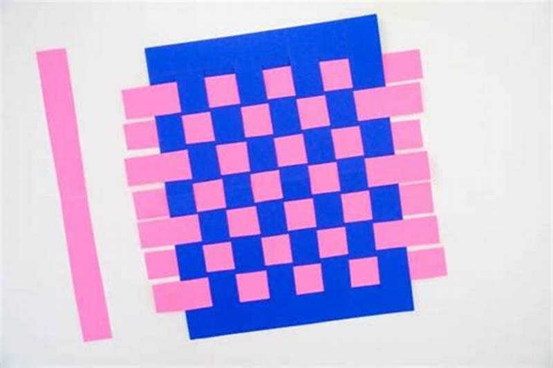 How To Make Weaving Pattern With Paper