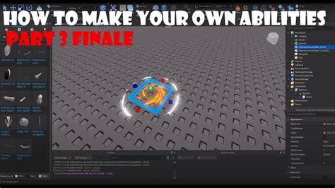 How To Make Your Own Abilities Part 1 [Roblox Tutorial] - YouTube