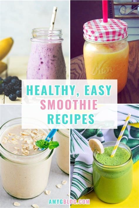 How To Make Your Own Healthy Smoothies At Home