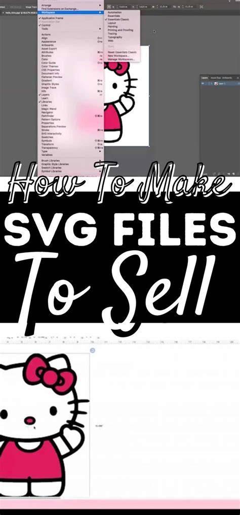 Unlock Your Creative Potential: Step-by-Step Guide on Crafting High-Quality SVG Files to Sell!