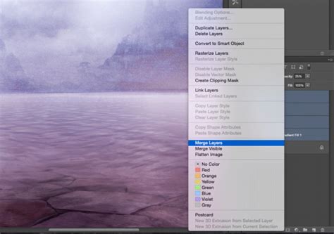 How To Merge Layers In Photoshop By Blending Modes