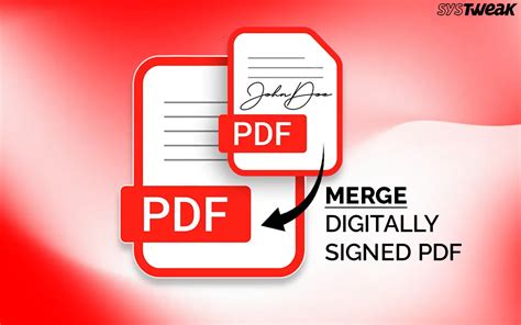 How To Merge Signed Pdfs