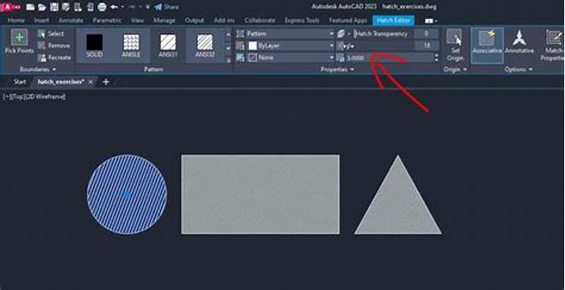 How To Move Hatch Pattern Autocad