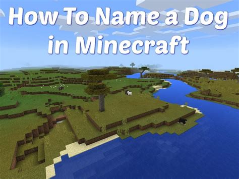 The Ultimate Guide: How to Choose the Perfect Name for Your Dog in Minecraft