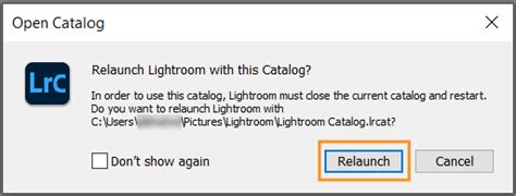 How To Open Old Catalog In Lightroom