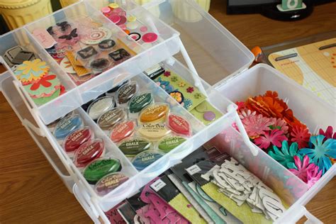 How To Organize Scrapbooking Supplies