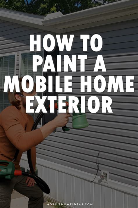 How To Paint A Mobile Home Exterior