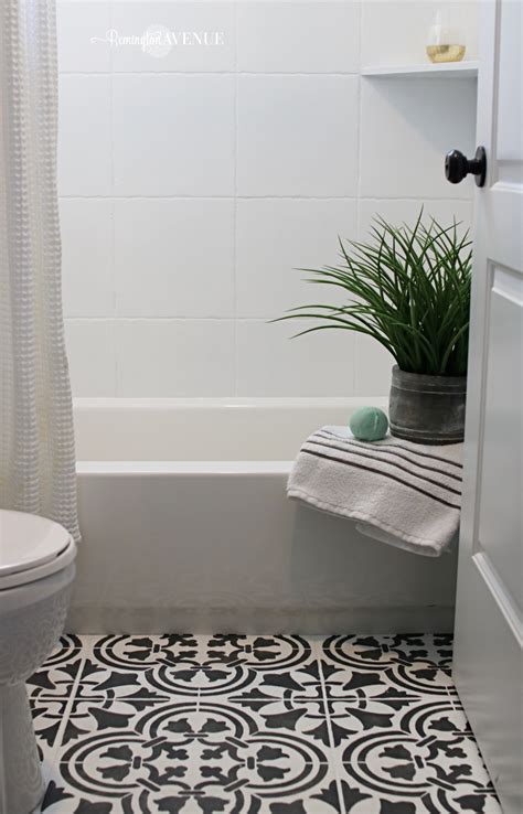 How to paint bathroom tile floor, shower, backsplash Painting bathroom tiles, Painting shower