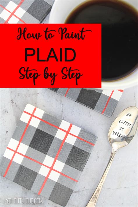 How To Paint Plaid Pattern