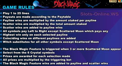 How To Play Black Magic