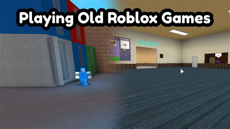 How To Play Old Roblox Games - YouTube