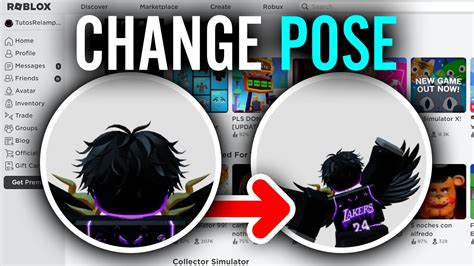 How To Pose In Roblox Profile Picture | Change Pose In Roblox 