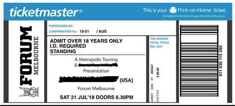 How To Print Tickets From Ticketmaster