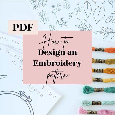 How To Print Your Own Embroidery Pattern