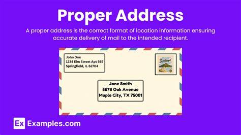 How To Properly Address A Letter