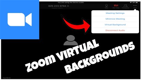 How To Put A Virtual Background On Zoom On Ipad