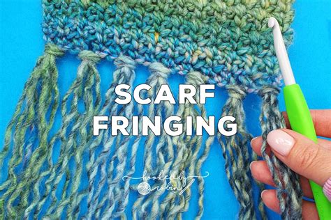 How To Put Fringe On Crochet Scarf