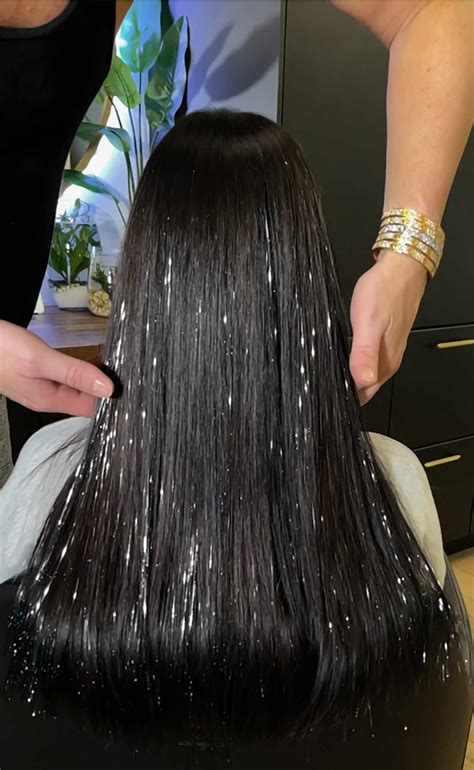 How To Put In Hair Tinsel Video