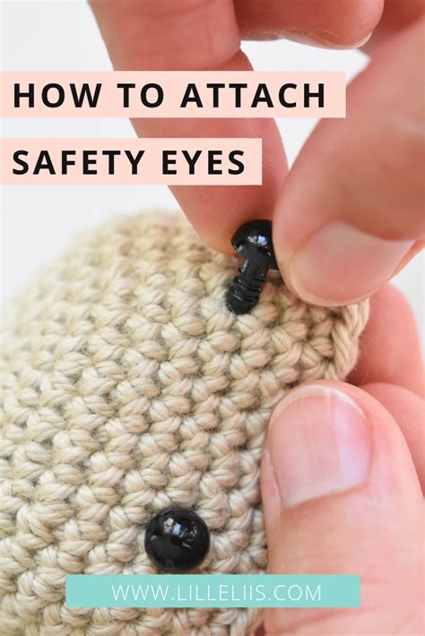 How To Put Safety Eyes On Crochet