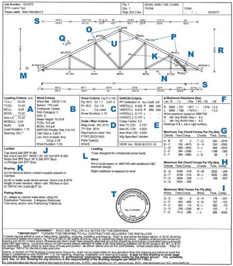 How To Read A Truss Drawing