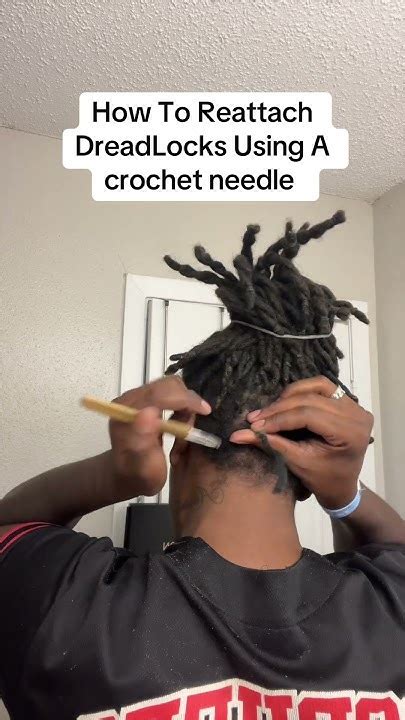 How To Reattach Dreads With Crochet Needle