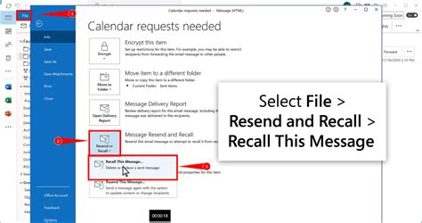How To Recall an Email in Outlook 2023