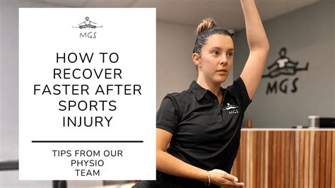 How To Recover From A Sports Injury Faster