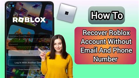 How To Recover Roblox Account Without Email or Phone Number 