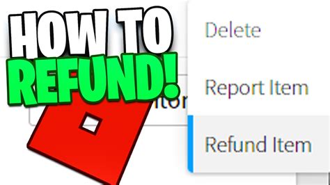 How To Refund Items on Roblox! (2021) *WORKING METHOD 