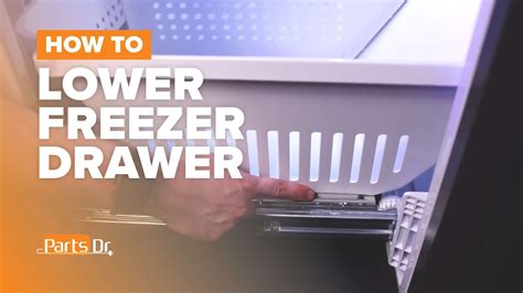How To Remove A Bottom Freezer Drawer