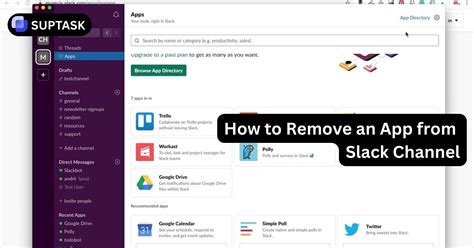 Effortlessly Remove Apps from Slack: A Step-by-Step Guide