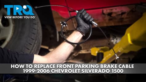 Effortlessly Remove Parking Brake Cable Connector - Simple Steps!