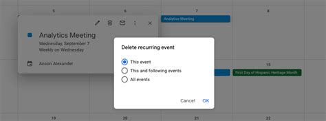 How To Remove Recurring Events In Google Calendar