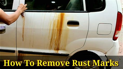 How To Remove Rust From Car