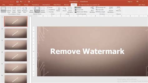 How To Remove Template From Powerpoint