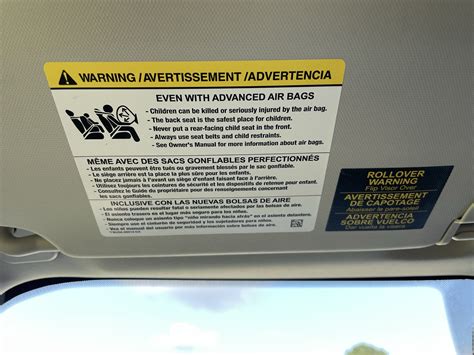 How To Remove Warning Sticker From Car Seat