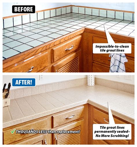 DIY Guide: Fixing Kitchen Counter Edge Tile Damage