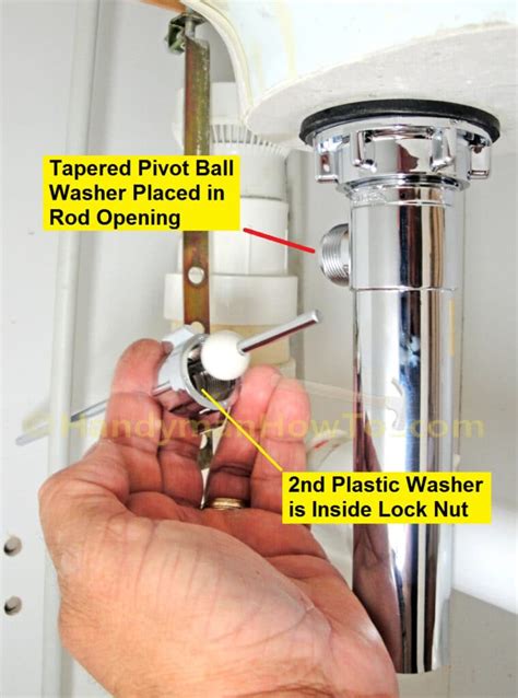 How To Replace A Sink Drain Rod