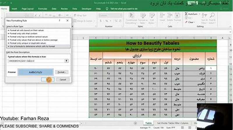 How To Reset Auto Coloring In Excel Table
