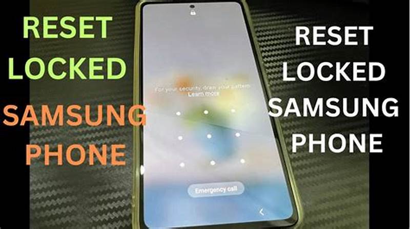 How To Reset Samsung Pattern Lock